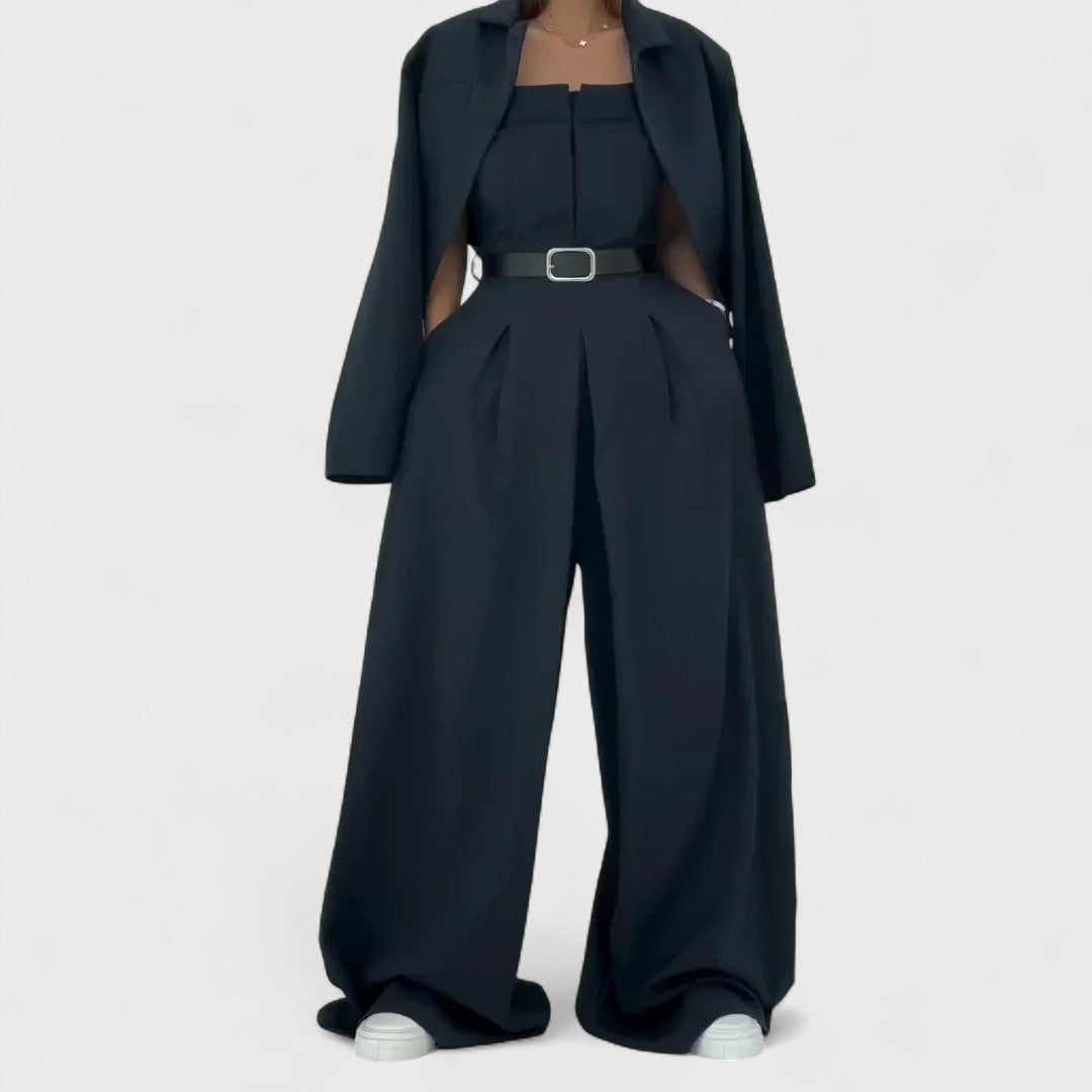 Lunori™| Ensemble donna bustier + giacca - Stile elegante e trendy