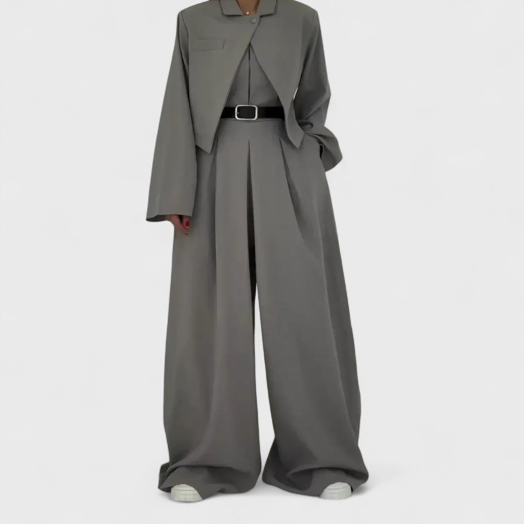 Lunori™| Ensemble donna bustier + giacca - Stile elegante e trendy