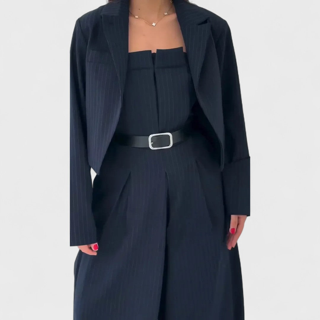 Lunori™| Ensemble donna bustier + giacca - Stile elegante e trendy