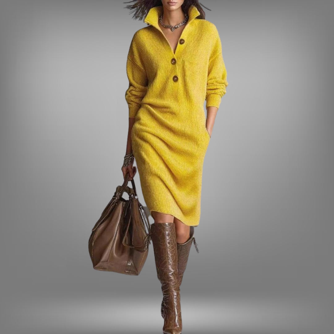 Lunori™ | Abito in maglia caldo Jane