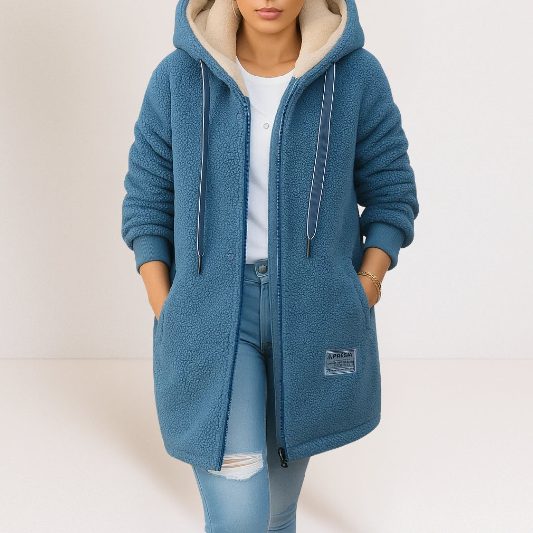 Lunori Classica — cappotto in pile medio