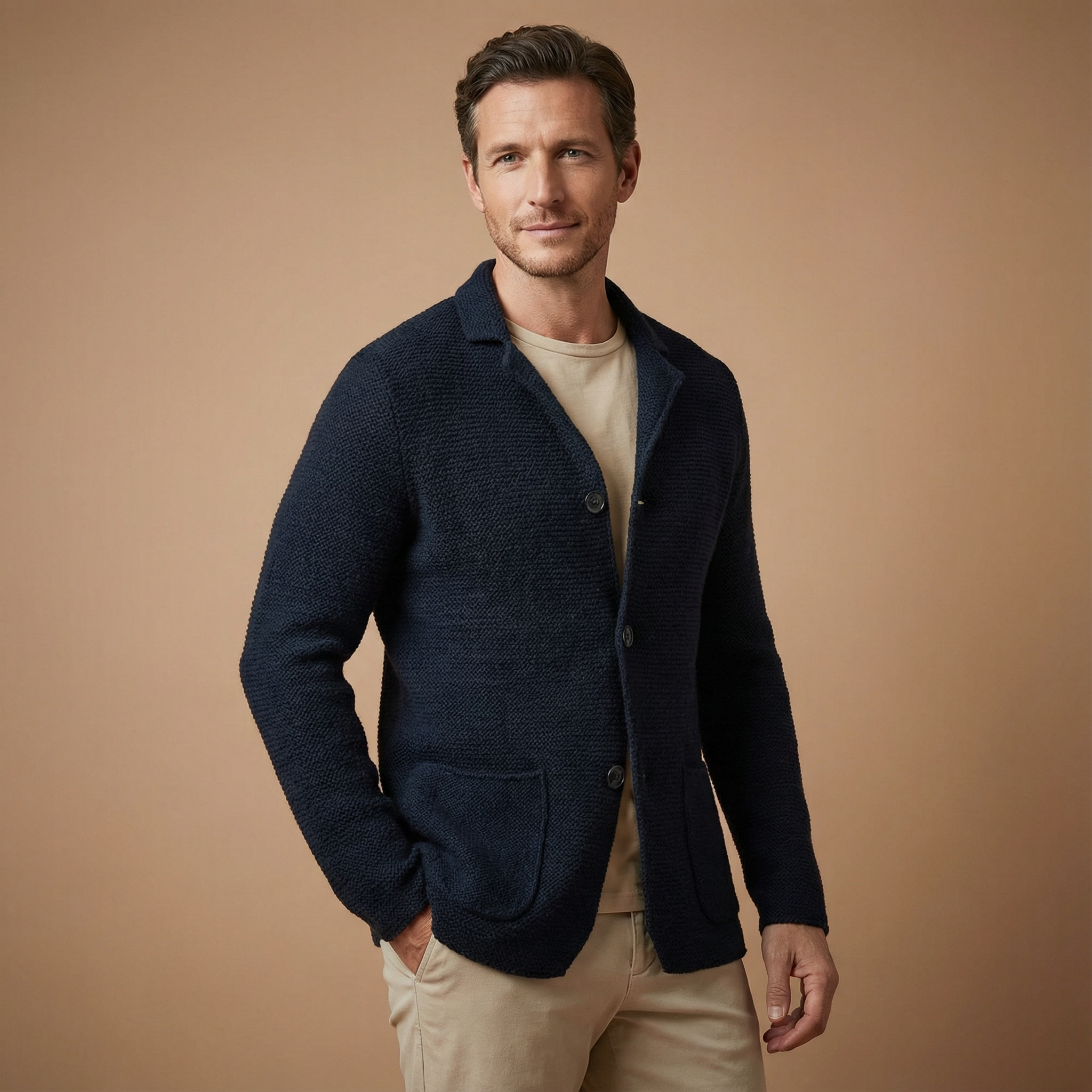 BENSON™|CARDIGAN CLASSICO ELEGANTE