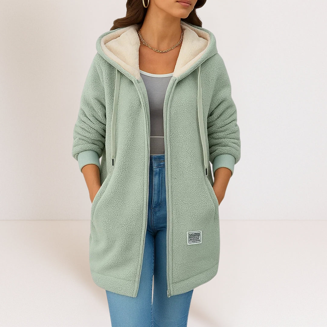 Lunori Classica — cappotto in pile medio