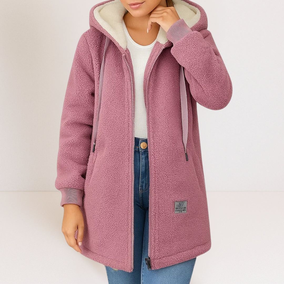 Lunori Classica — cappotto in pile medio