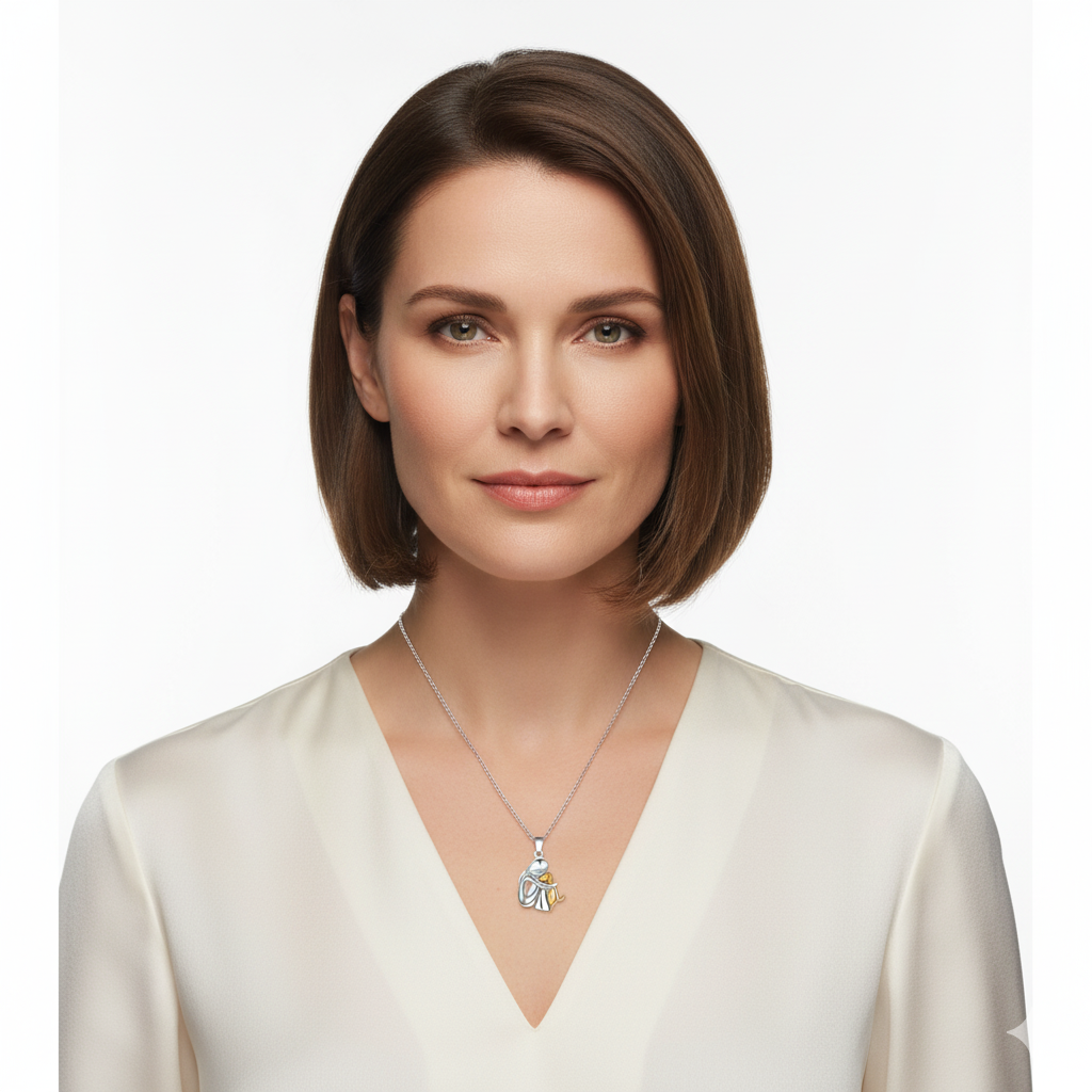 Lunori™| Collana con ciondolo a forma di cane