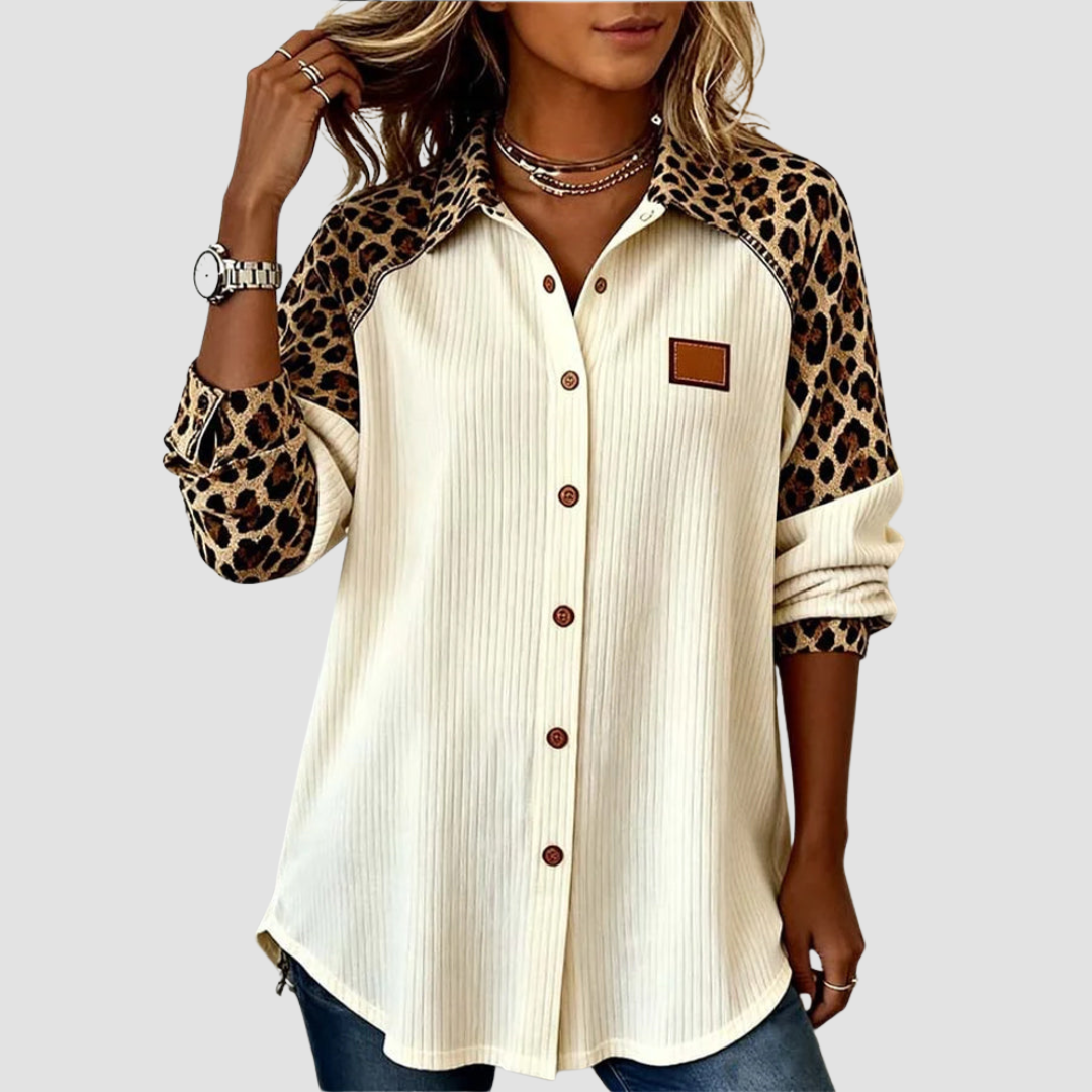Lunori™ | Camicia leopardata Jordana