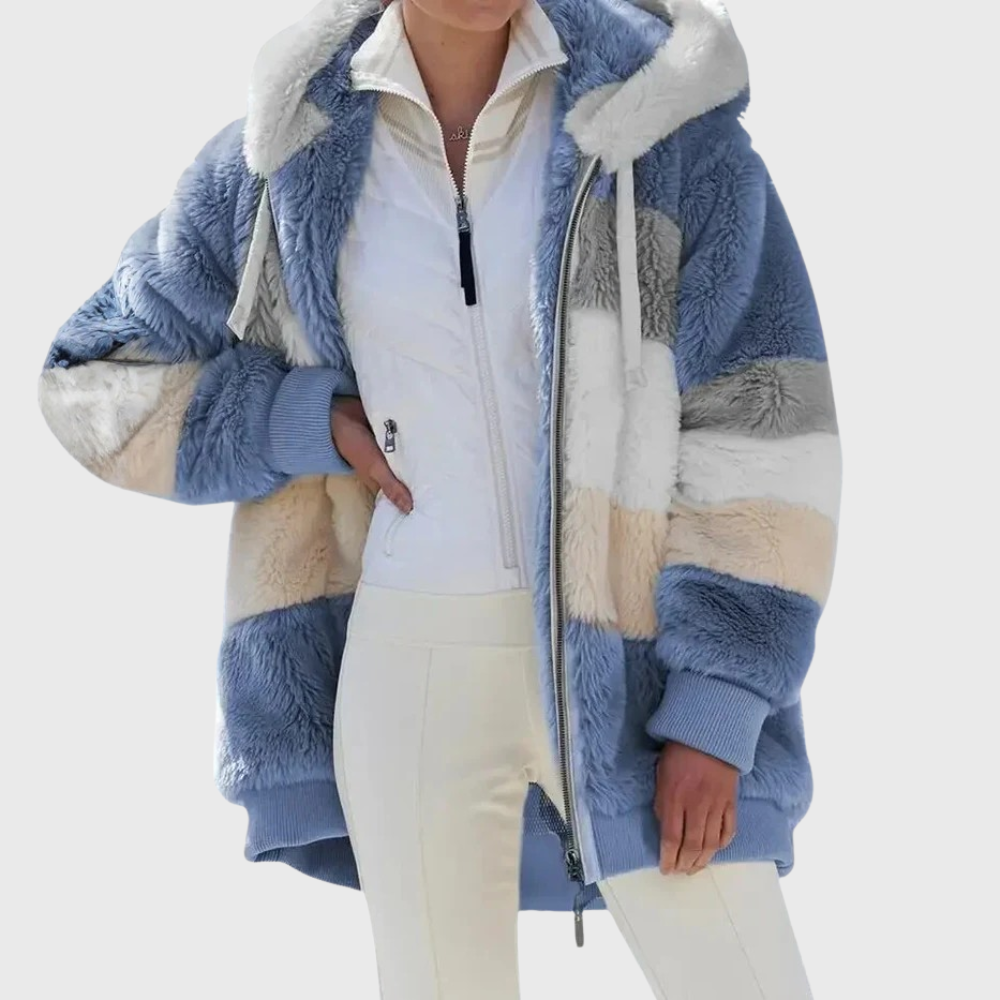 Lunori™ | Cappotto teddy in pile Sofie