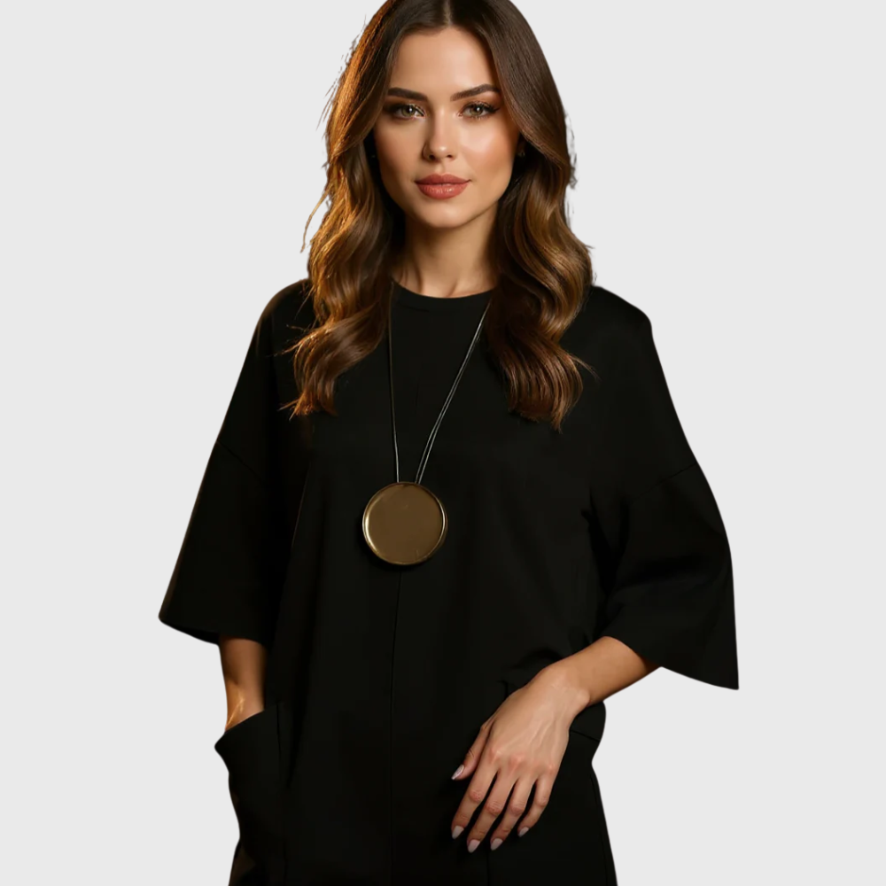 Lunori™|Tuta Elegante a Maniche Corte