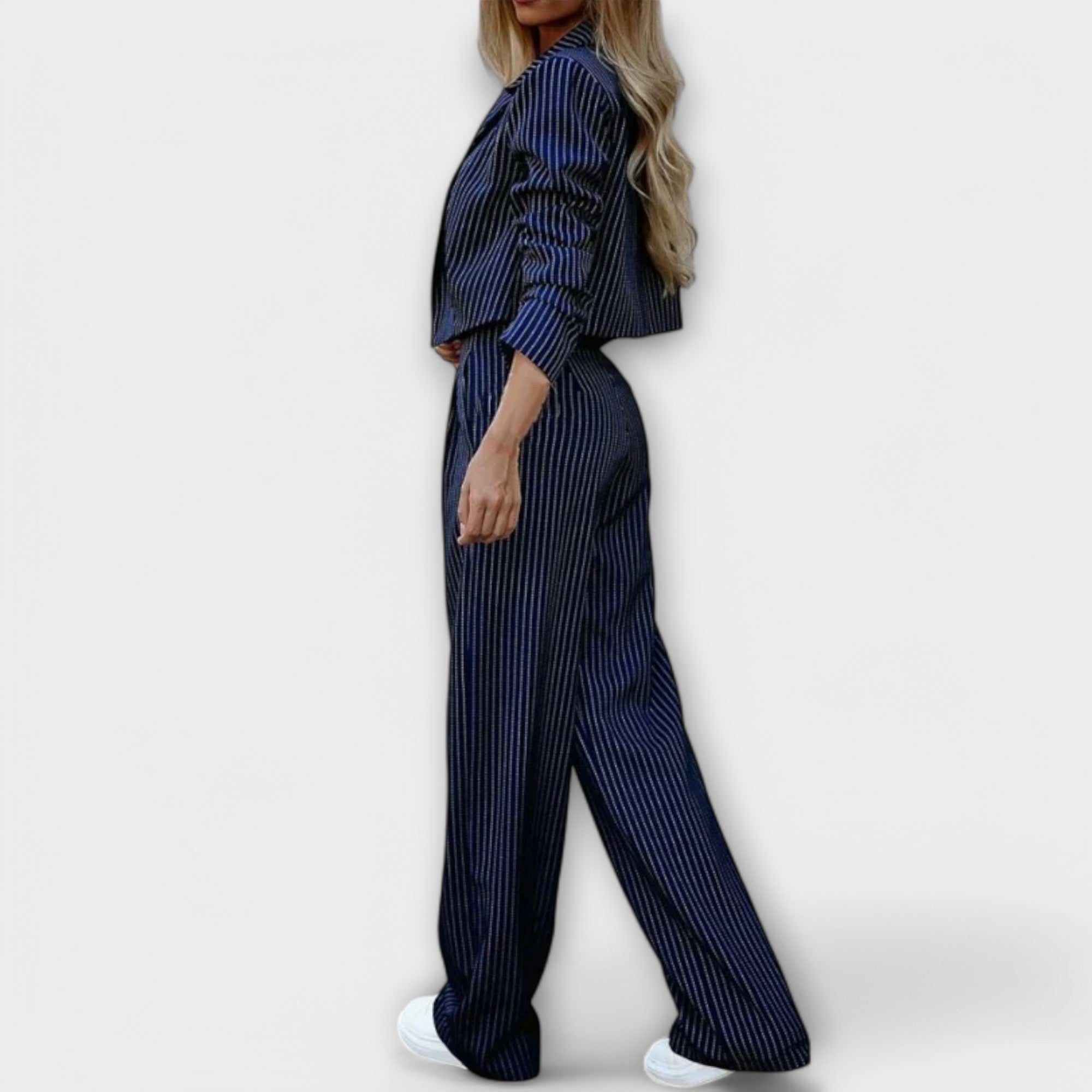 Lunori™| Completo Donna a Strisce