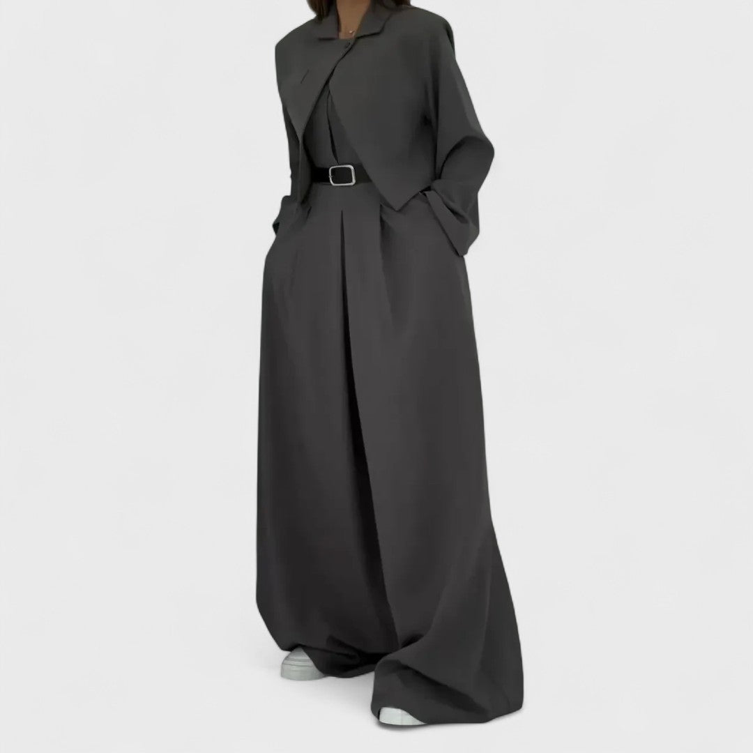  Lunori™| Ensemble donna bustier + giacca - Stile elegante e trendy