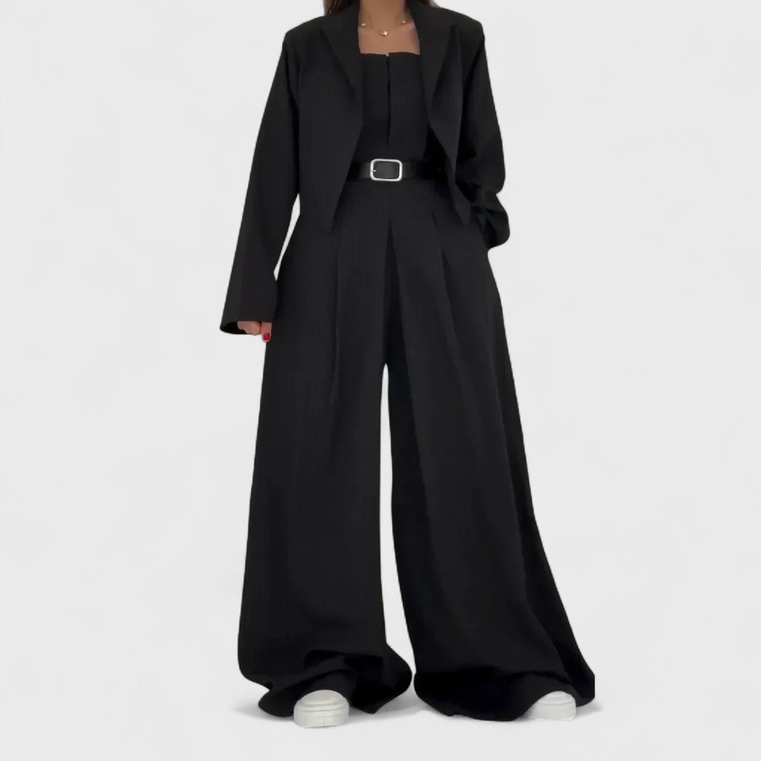  Lunori™| Ensemble donna bustier + giacca - Stile elegante e trendy