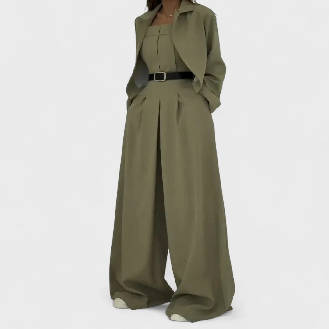  Lunori™| Ensemble donna bustier + giacca - Stile elegante e trendy