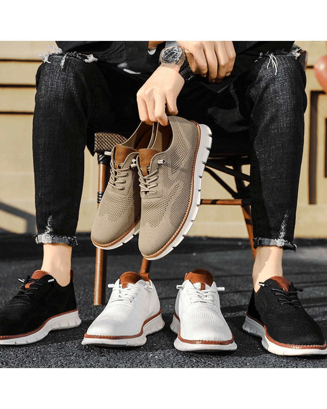 JAKE™|SNEAKERS CASUAL URBANE