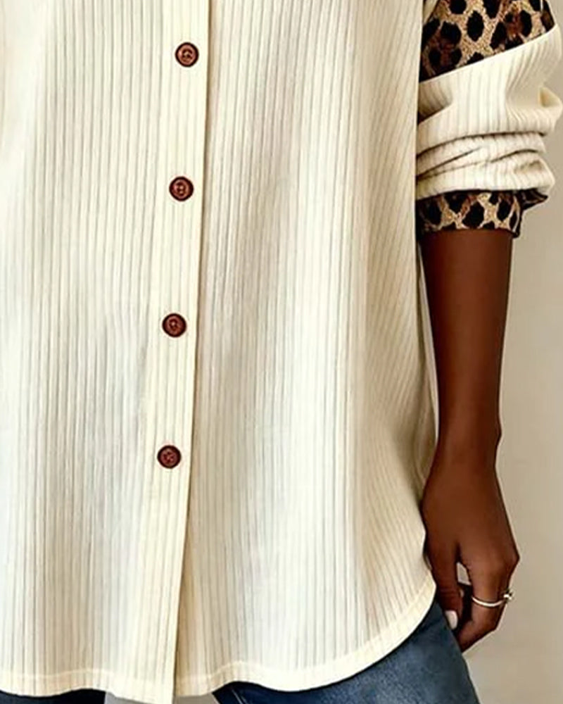 Lunori™ | Camicia leopardata Jordana