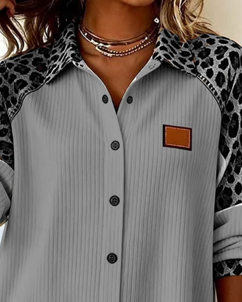Lunori™ | Camicia leopardata Jordana