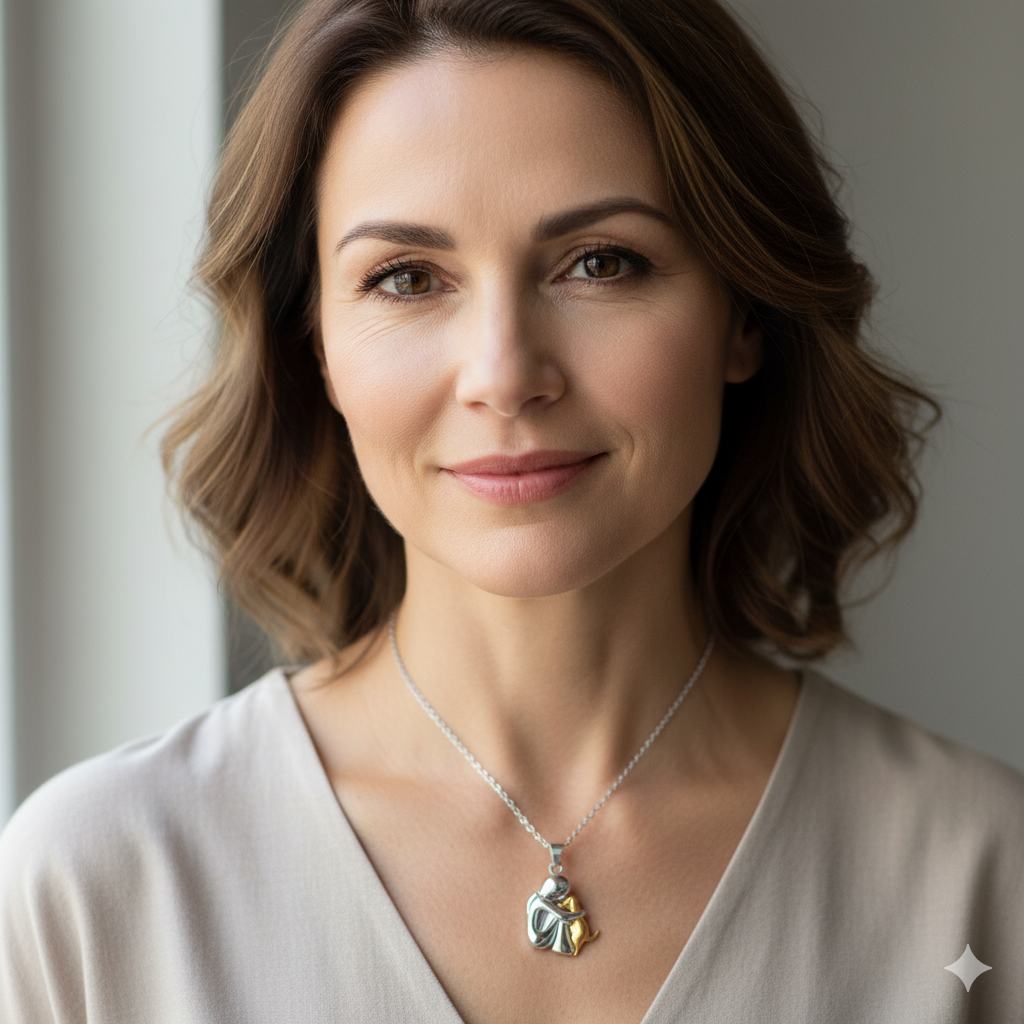 Lunori™| Collana con ciondolo a forma di cane