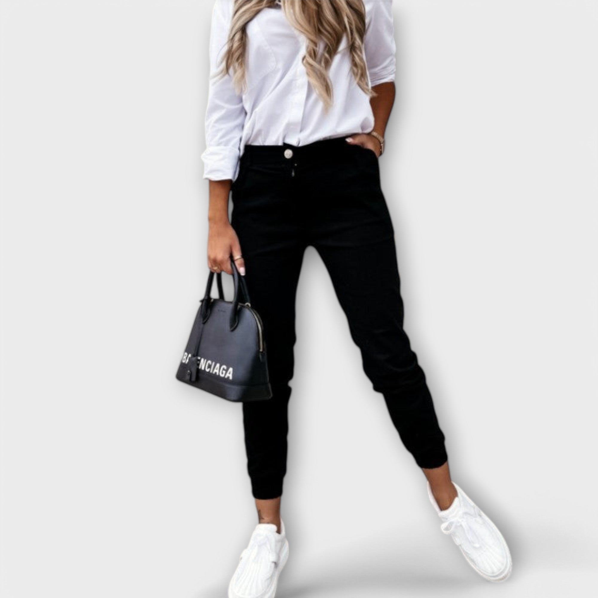  Lunori™| Pantaloni Elasticizzati