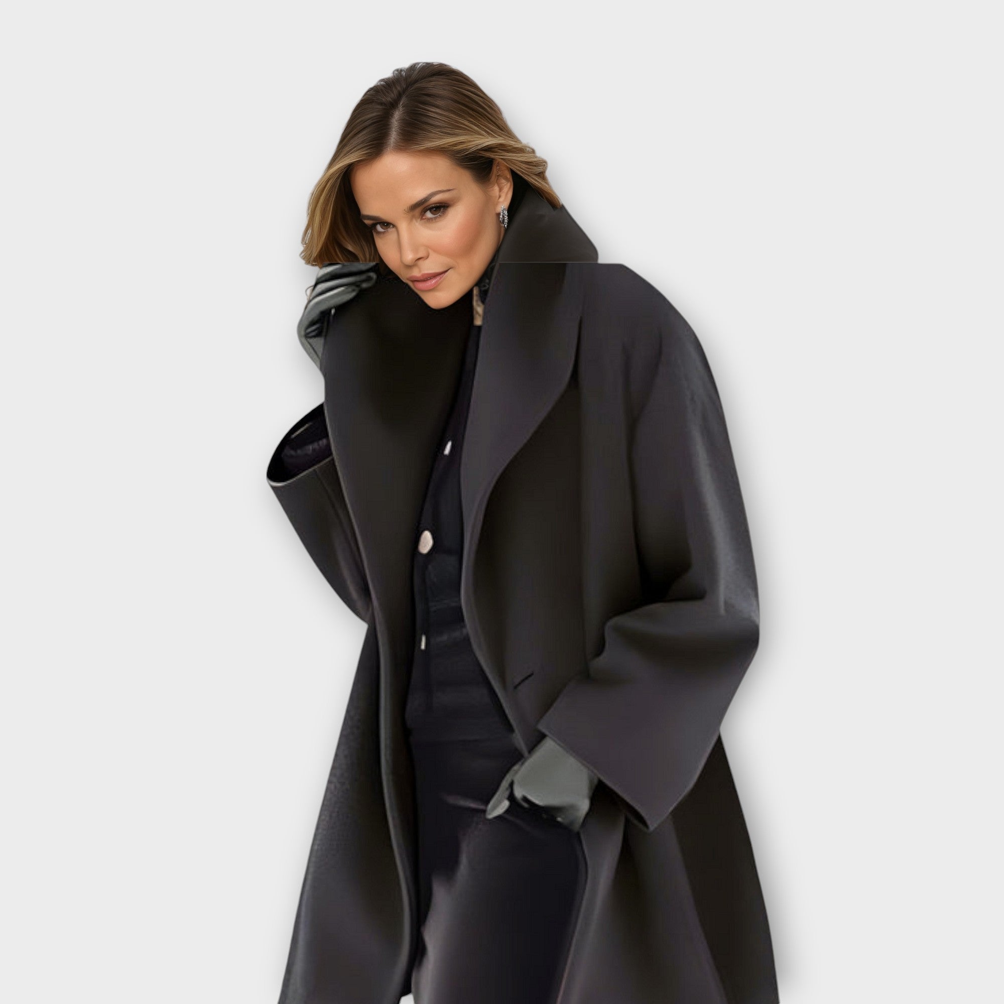 Lunori™ | Cappotto in lana Avery